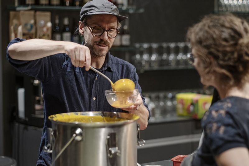 Pasta Party, ou plutôt la soupe du fOrum culture